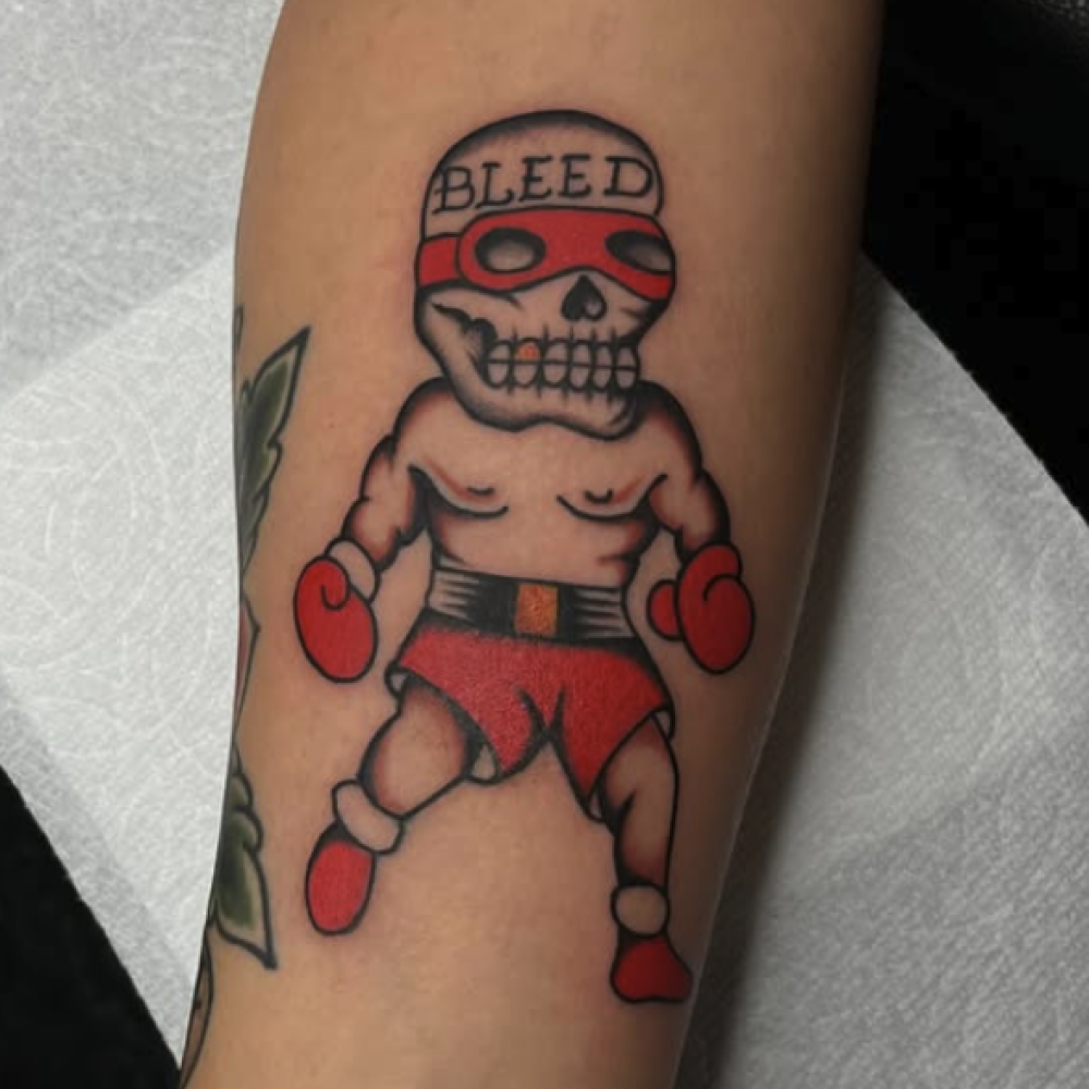 Skull Boxer by Eddie